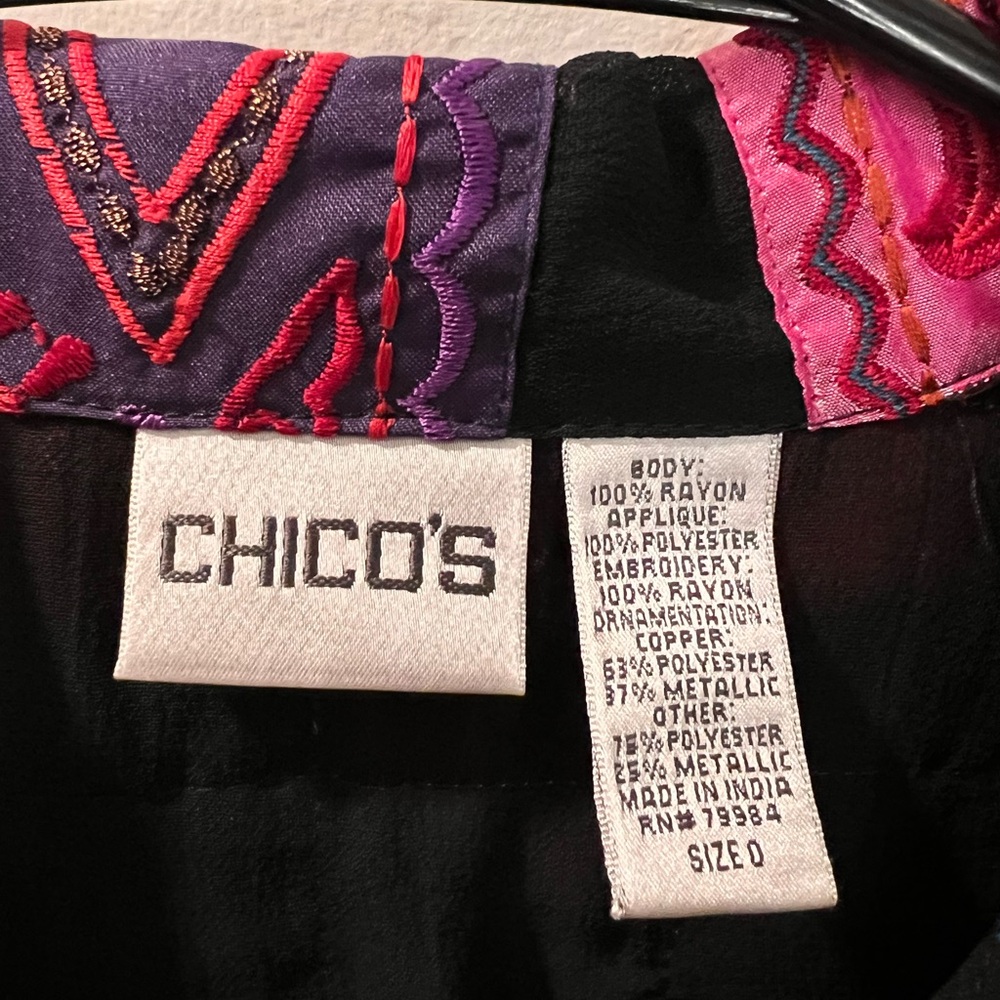 Vintage Chico’s Patchwork Jacket - image 3